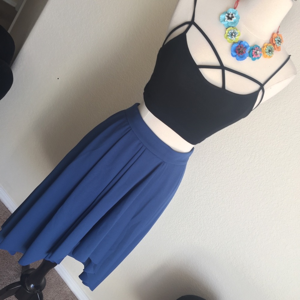 Zara Blue skirt